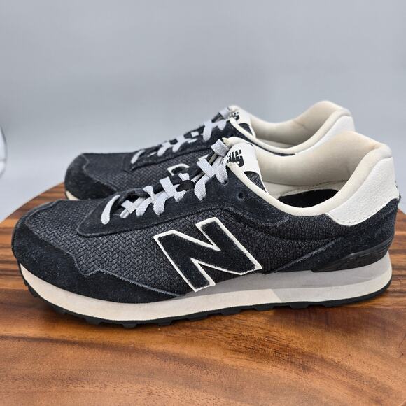 New Balance 515 Shoes Mens 7.5 D Black Suede Leather Running Athletic Sneakers main image 8